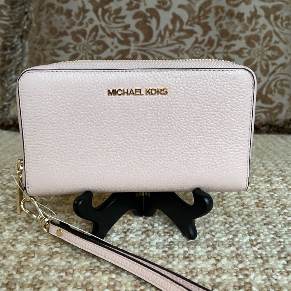 Michael Kors Jet Set Travel LG Flat MF Phone Case - Picture 15 of 16